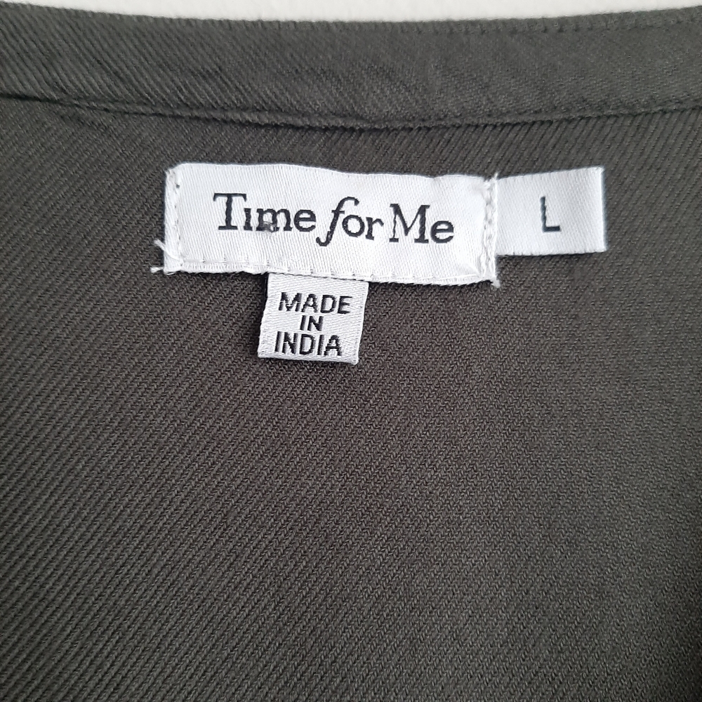 Time For Me Boho Top Size Large - Picture 2 of 16